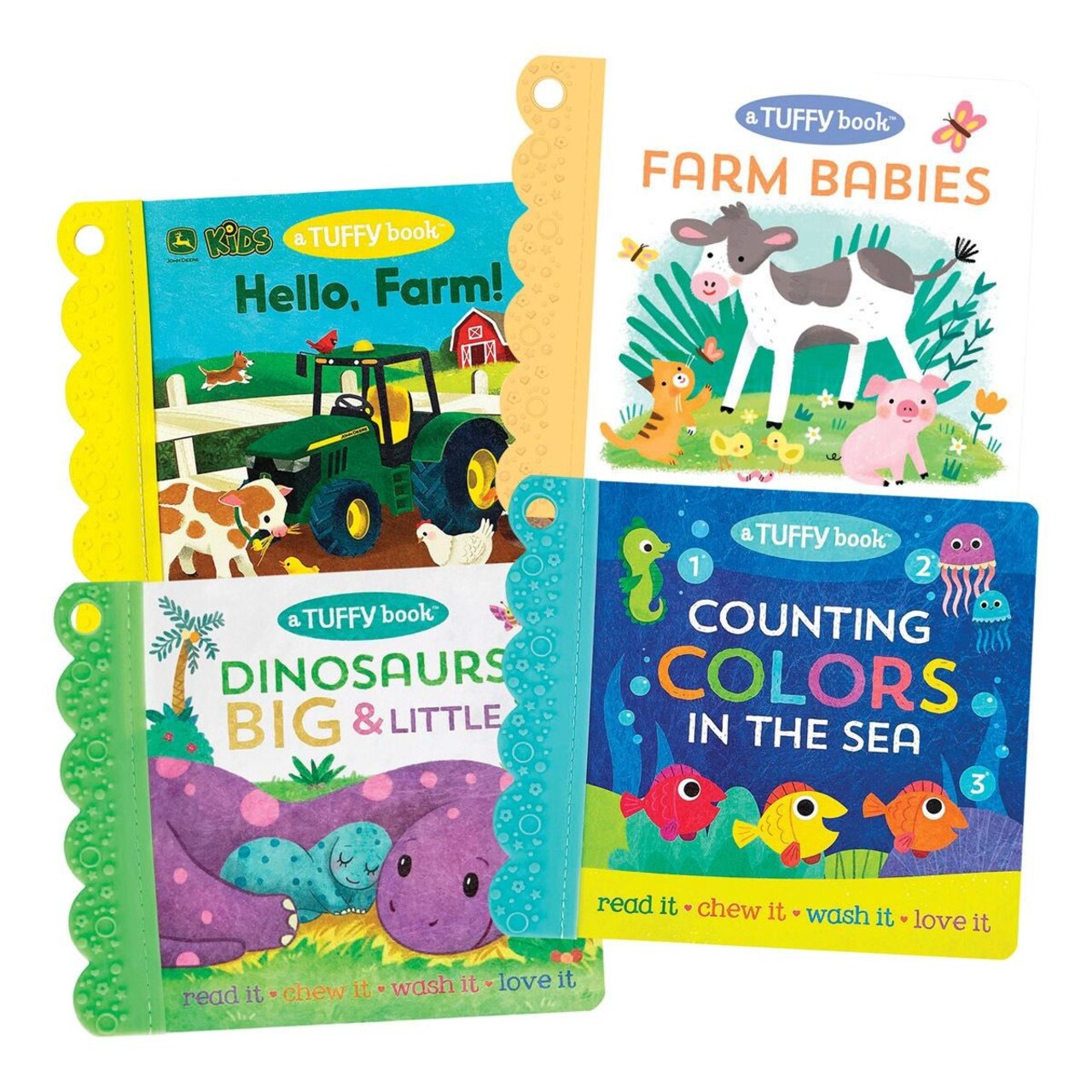 Cottage Door Press Tuffy Books Set - 4 Indestructible Books